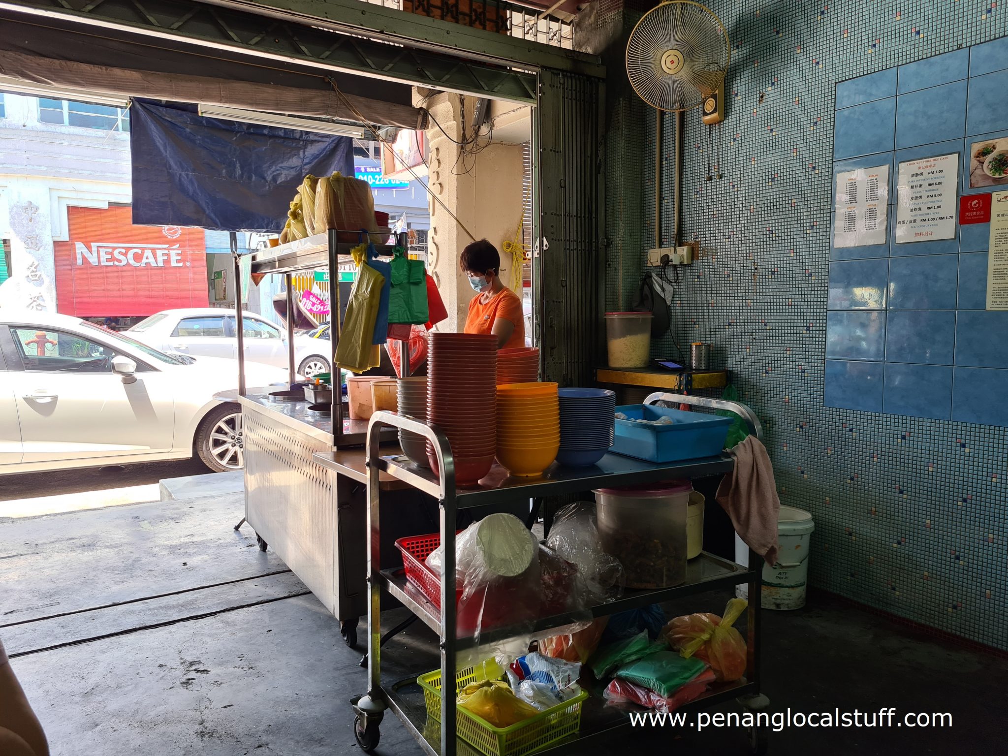 Chok Kee Porridge Cafe, Georgetown, Penang – Penang Local Stuff