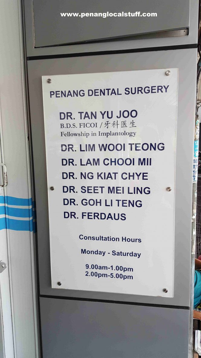 Penang Dental Surgery, Pulau Tikus, Penang Penang Local Stuff