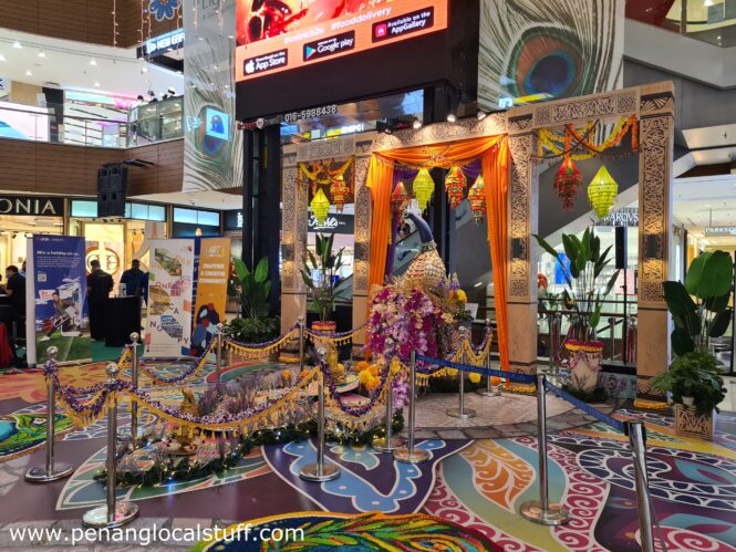 Colourful Deepavali Decorations At Gurney Plaza (2022) - Penang Local Stuff